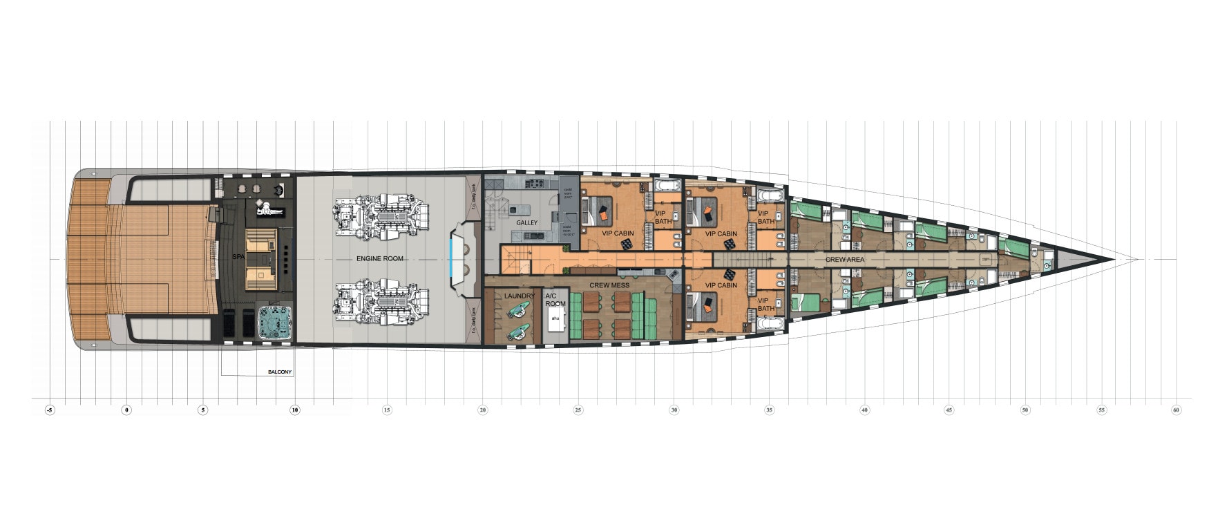 lower+deck-yacht-general+arrangement-architect-carignani-design-concept-luxury-boat-motor