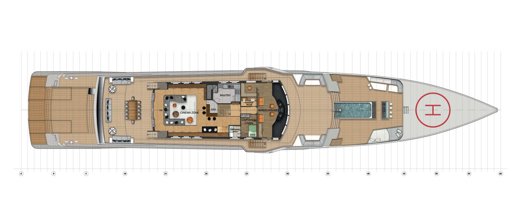 upper+deck-yacht-general+arrangement-architect-carignani-design-concept-luxury-boat-motor